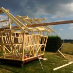 timber roof truss construction