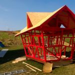 kids playhouse timber frame