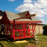 childrens playhouse roofing material