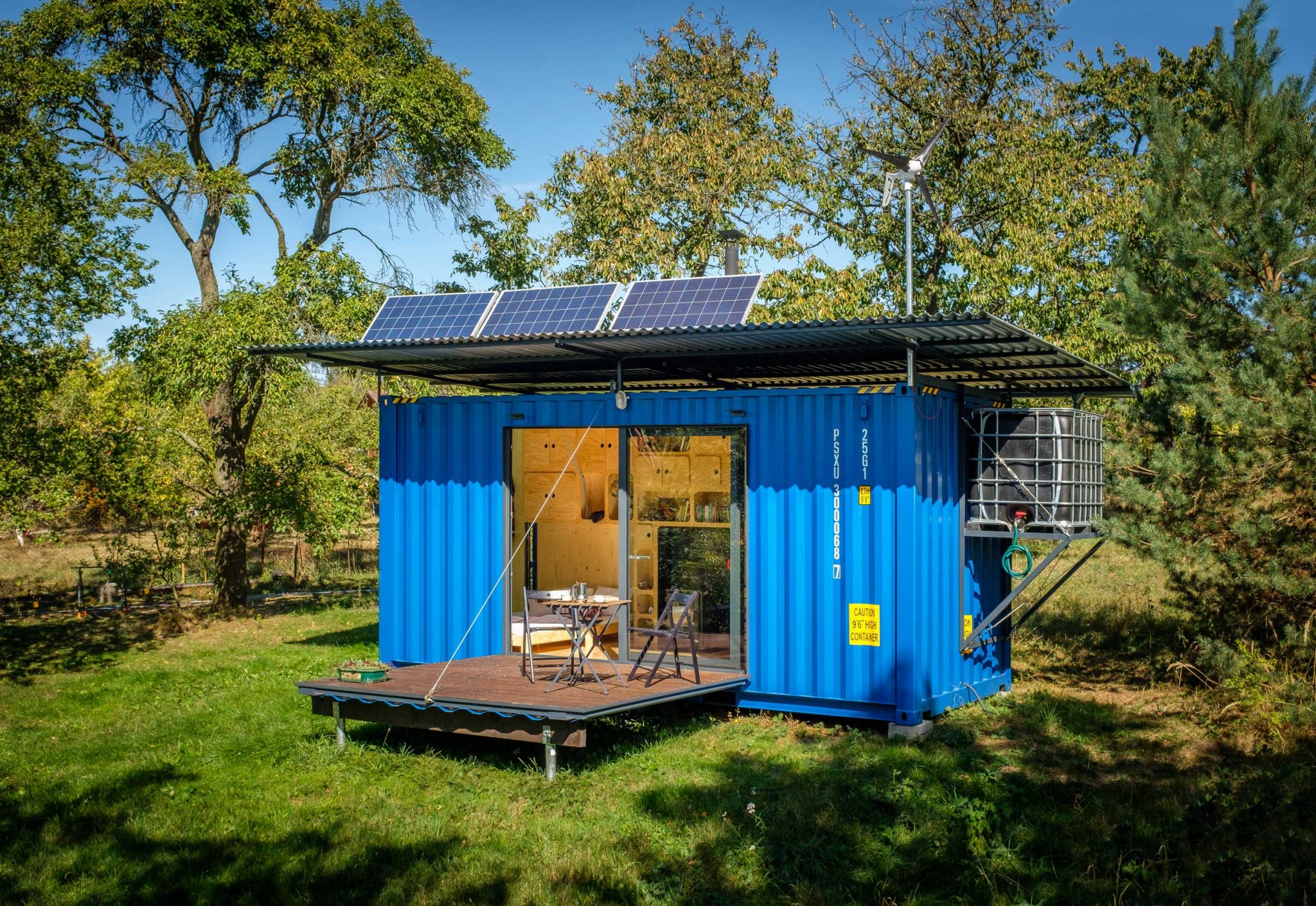 Off Grid HC Container House Plans