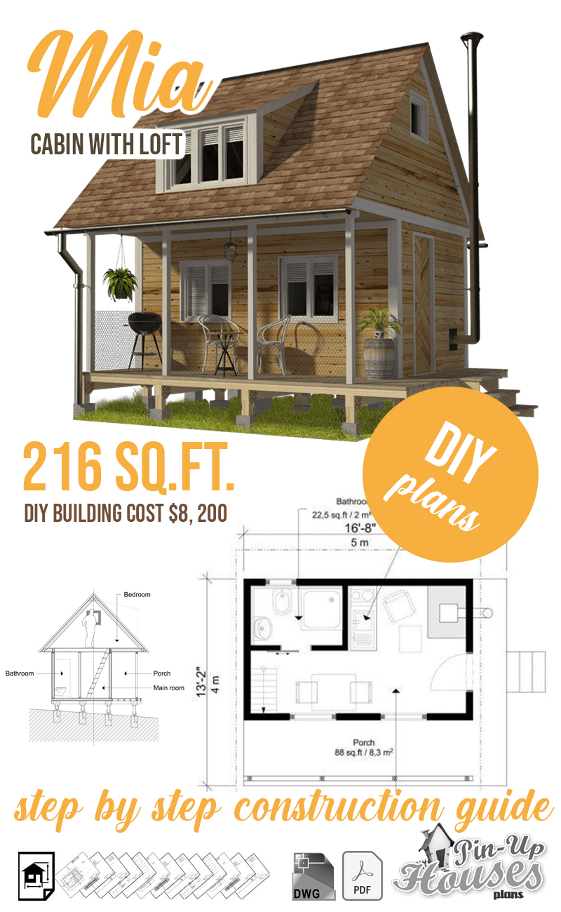 small cabin house plans