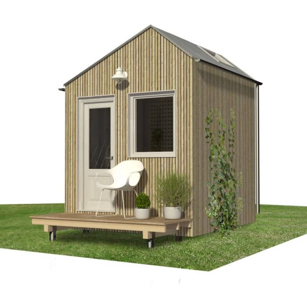 DIY Backyard Studio Shed Plans - Complete Set of Blueprints