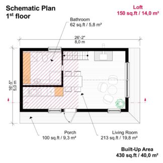 Modern Bunkie Cabin Plans