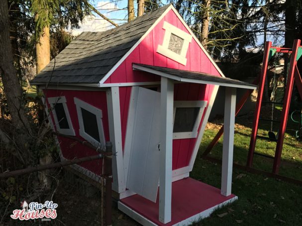DIY cheap kids playhouse plans