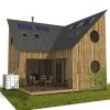 Small Atrium House Plans Joan - Image 3