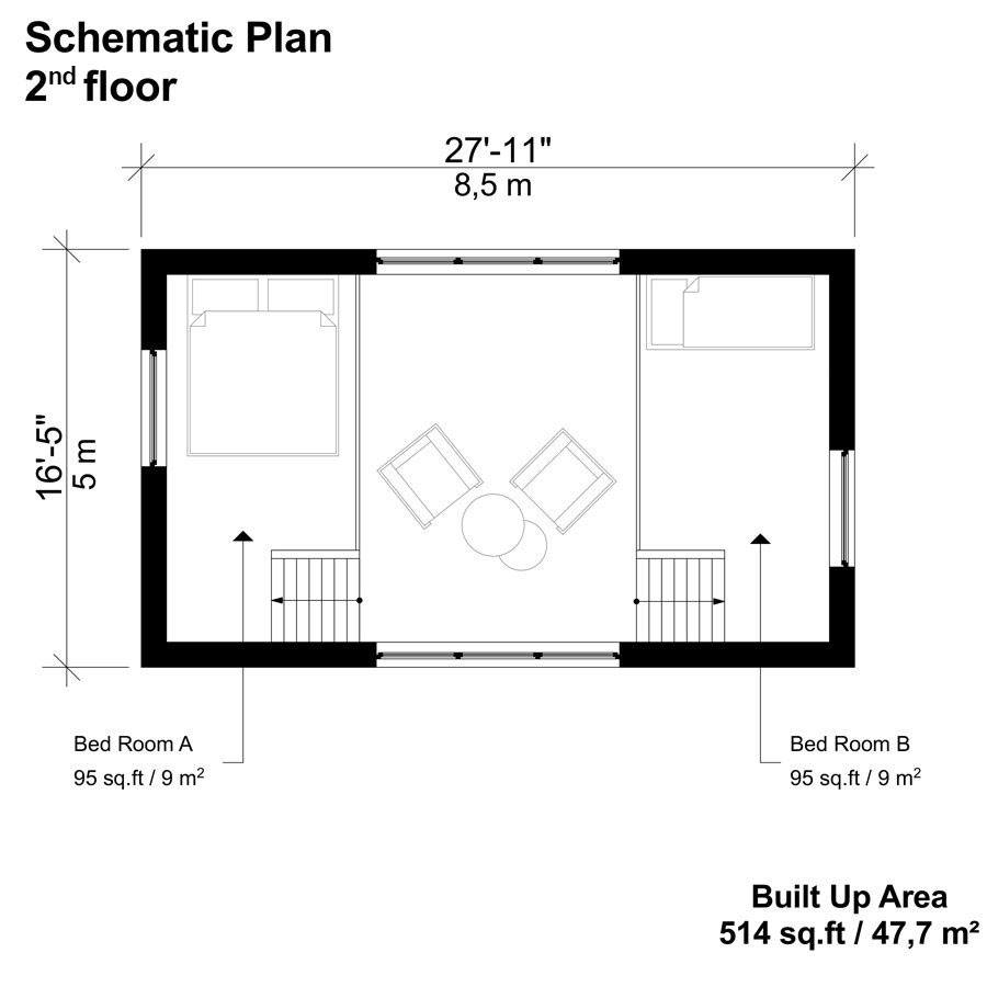 Small Guest  House  Plans 
