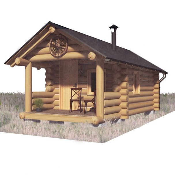 Trapper Cabin Plans - Pin-Up Houses