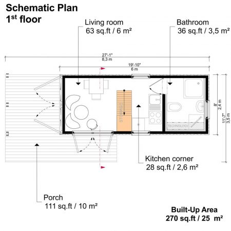 2 Story Shipping Container Home Plans