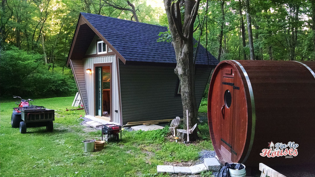 forest cabin construction