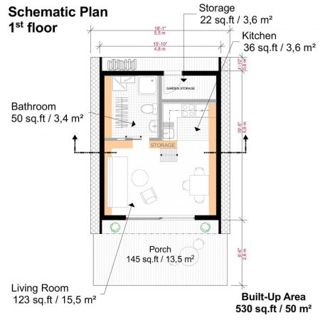 A-Frame Cabin Plans with Loft