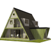 A-Frame House Plans Evelyn