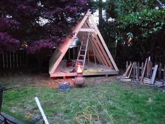 A-Frame Shed Plans