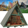 A-Frame Tiny House Plans Alexis