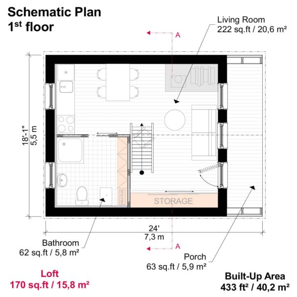 A-Frame Weekender Cabin Plans