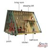 A-Frame Tiny House Plans Alexis - Image 19