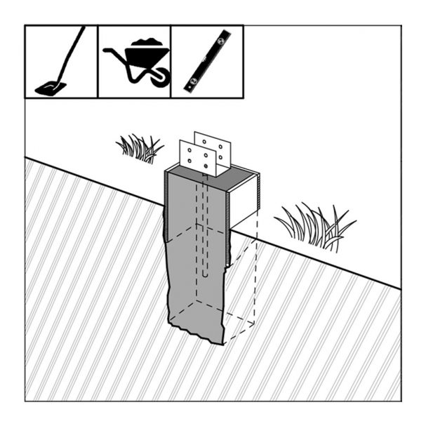 bolts for concrete blocks foundation