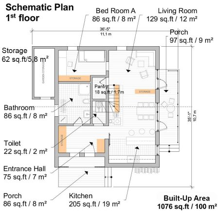 Clerestory House Plans Thelma