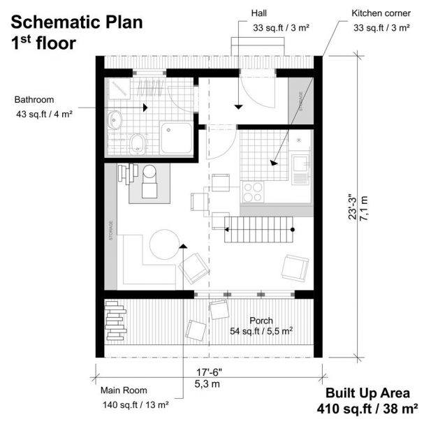 Coastal Cottage Plans - Pin-Up Houses