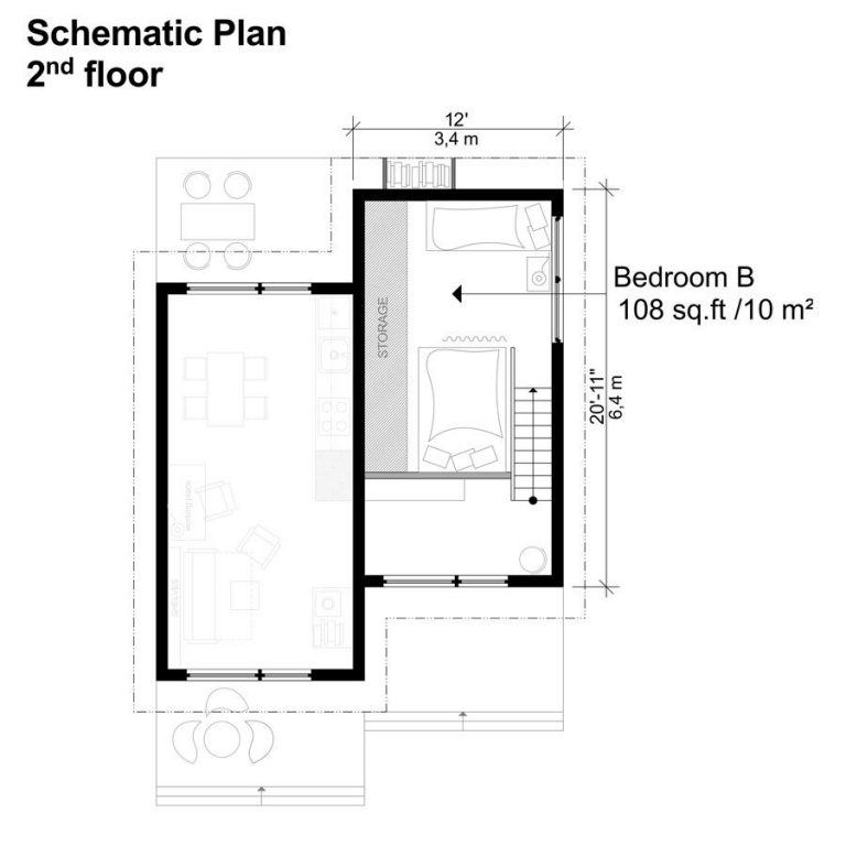 Compact Cabin Plans - Pin-Up Houses