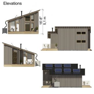 Compact Cabin Plans - Pin-Up Houses