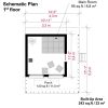 Garden Cabin Plans Jamie - Image 4