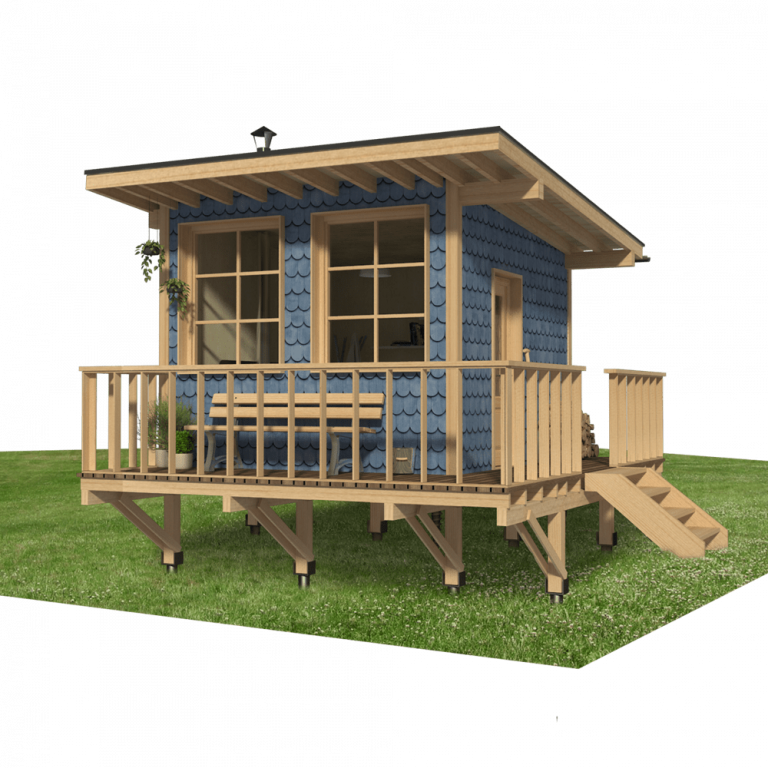 DIY Garden Cabin Plans Complete Set of Blueprints