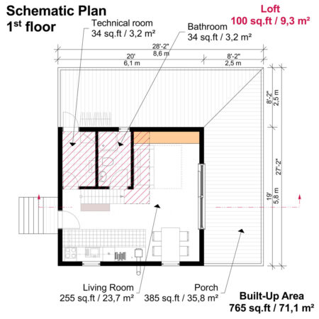 Elevated Small House Plans