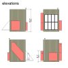 Small Flat Roof House Plans Bessie - Image 6