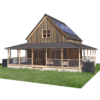 Farmhouse Floor Plans with Wrap around Porch