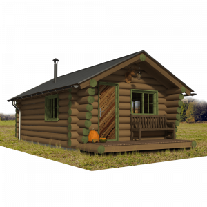 Cabin Plans with Porch