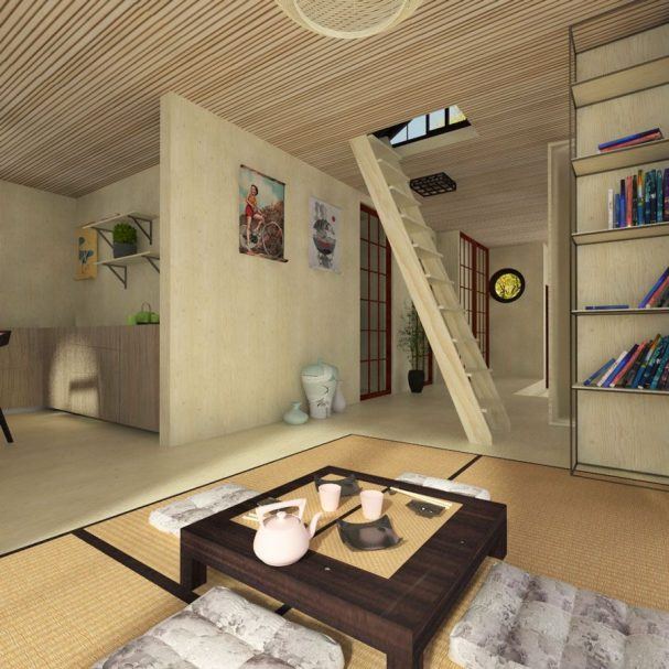 Japanese Small House Plans - Pin-Up Houses