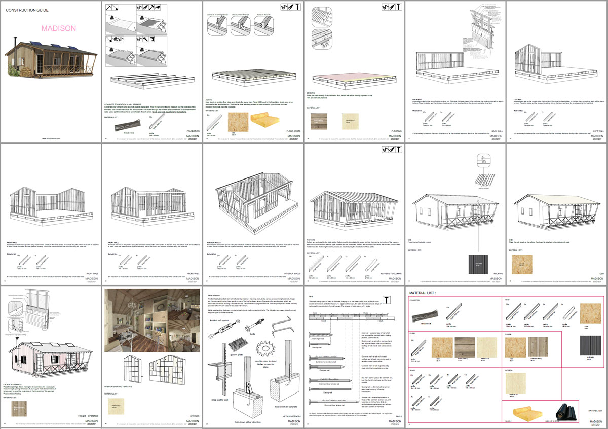 One Room Cabin Plans