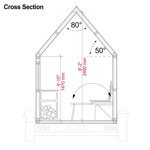 Magenta Tiny House Plans