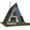 Modern A-Frame House Plans Rebecca