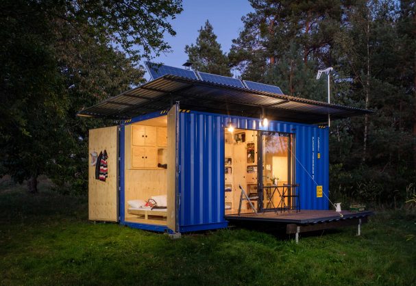 Off Grid HC Container House Plans