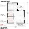 One Bedroom House Plans Peggy - Image 2