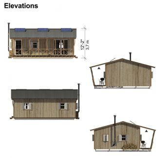 One Room Cabin Plans