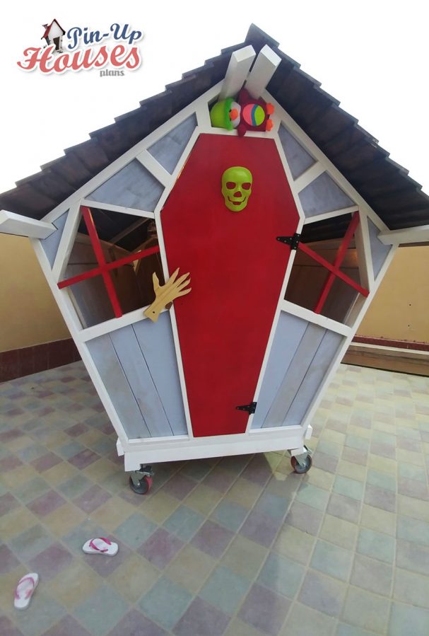 wooden playhouse for kids