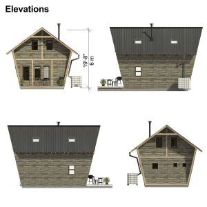 Corn Crib House Plans