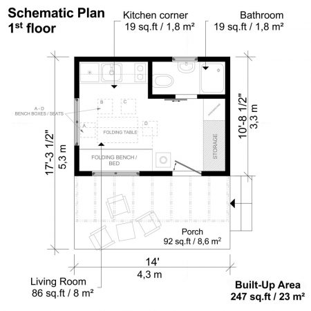 Pod Cabin Plans - Pin-Up Houses