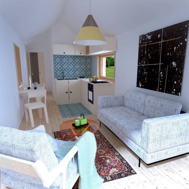 DIY Portable Cabin House Floor Plans