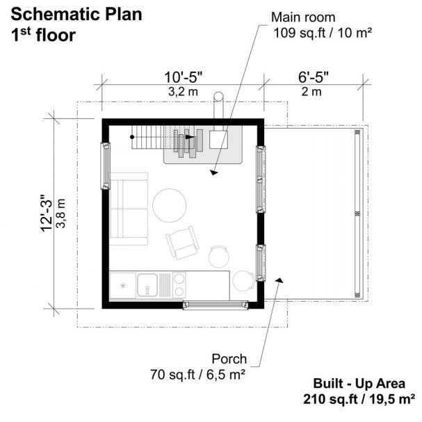 Shed Guest House Plans