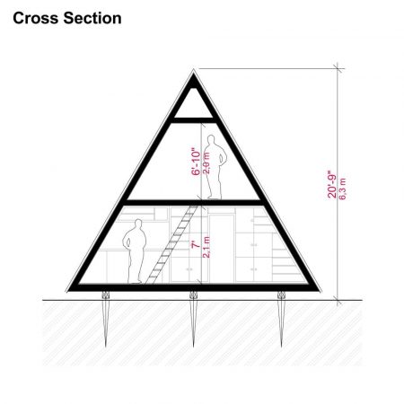 Small A-Frame House Plans