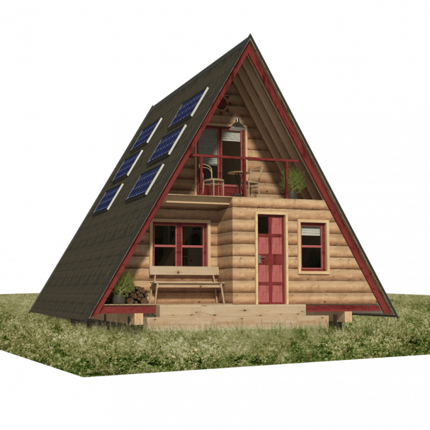 Small A-Frame House Plans