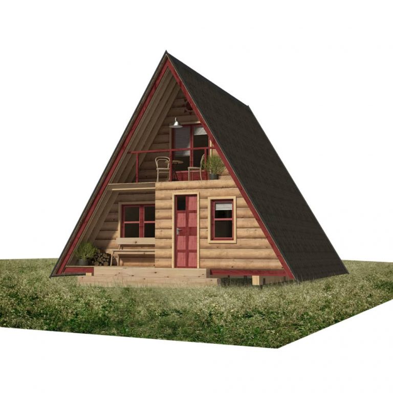 Small A-Frame House Plans