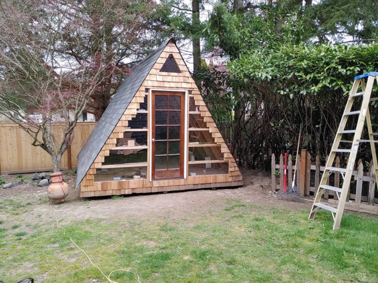 A-Frame Shed Plans