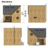 Small Atrium House Plans Joan - Image 9