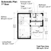 Small Atrium House Plans Joan - Image 5