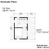 Simple Small Cabin Plans Bettie - Image 2