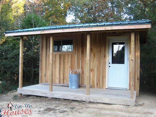 wood cabin bettie DIY building